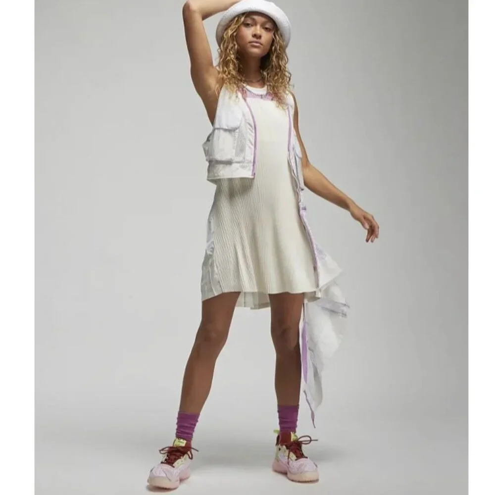 NWT $180 JORDAN 23 ENGINEERED WOMEN'S DRESS PLEATED BELTED